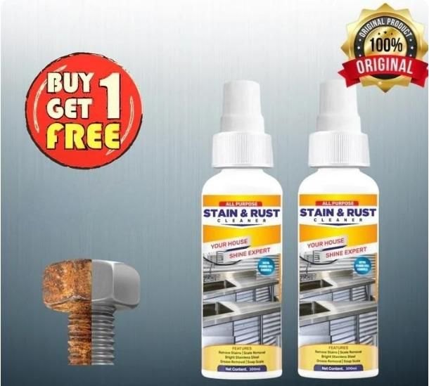 Buy 1 Get 1 Free All-Purpose Stain & Rust Remover Spray