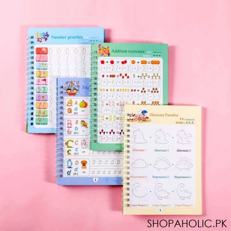 (Set of 4) Sank Magic Book for Kids